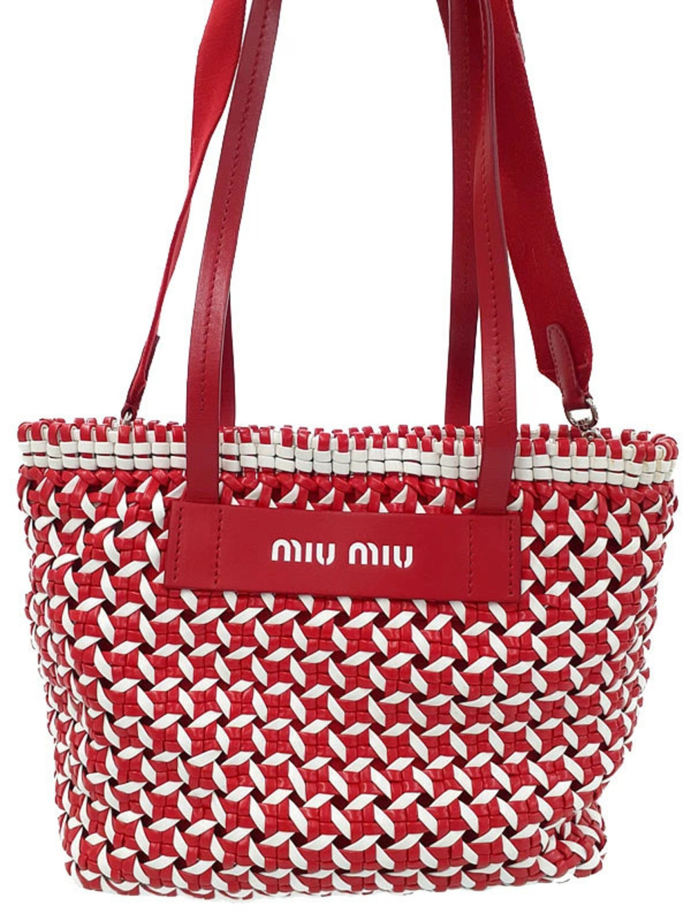 Miu Miu Intreccio Tote Bag